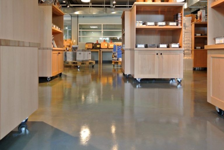 Commercial epoxy floor